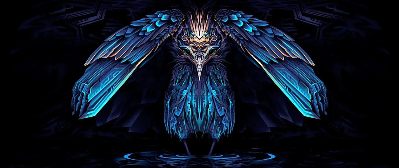 幻彩矢量动物插画