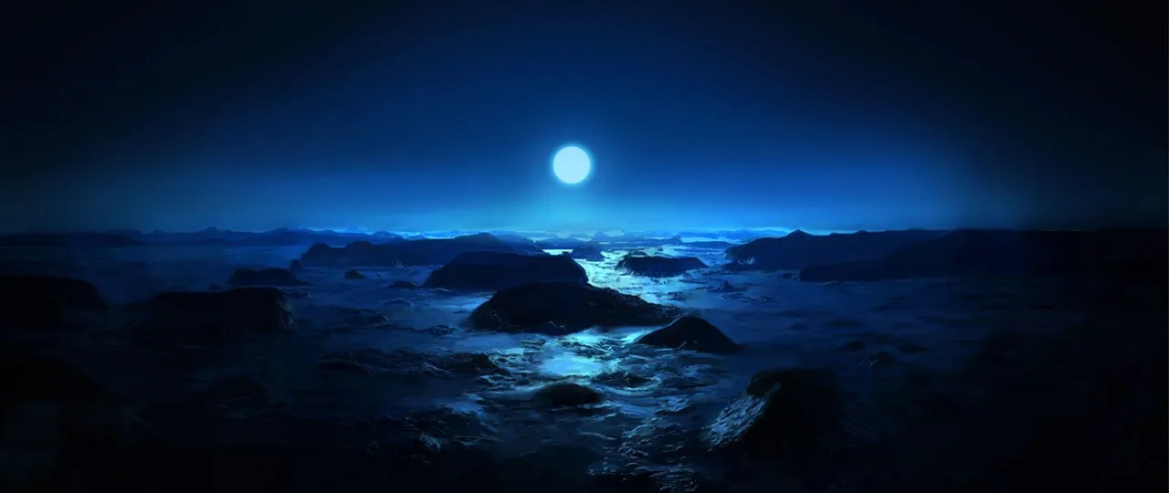 PinE冥想：大海与月球