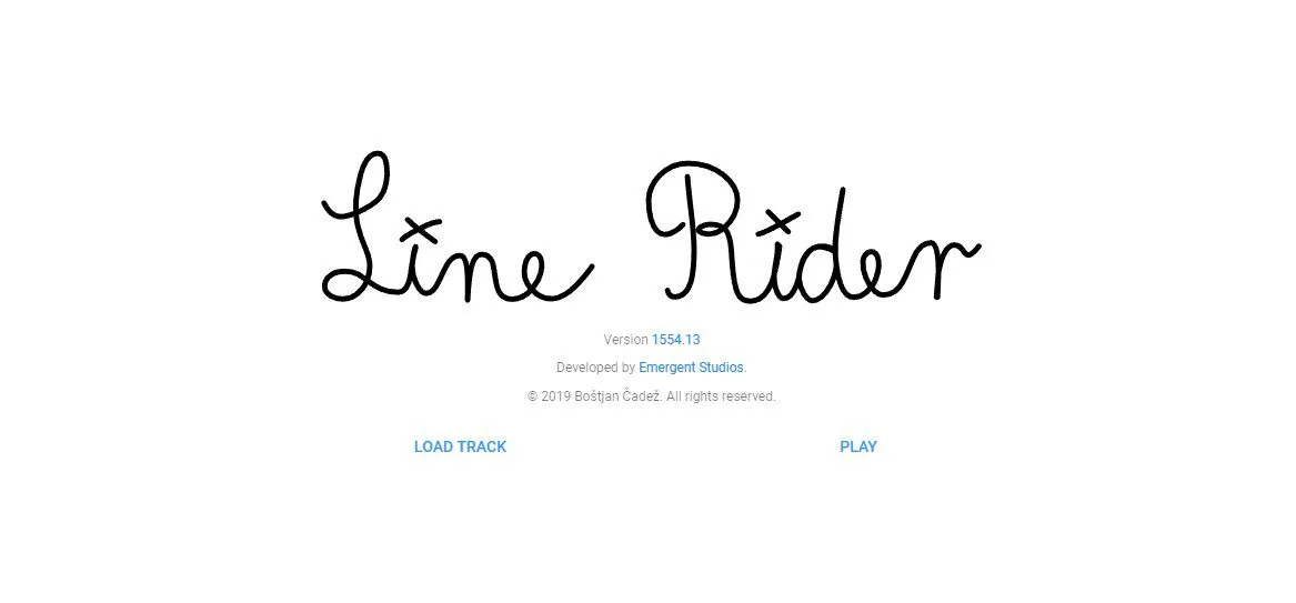 Line Rider – Bug Thief 音频可视化动画
