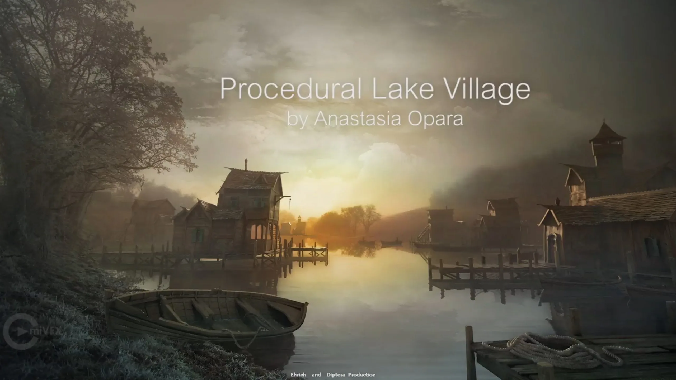 Houdini经典教程《湖边小屋》学习心得