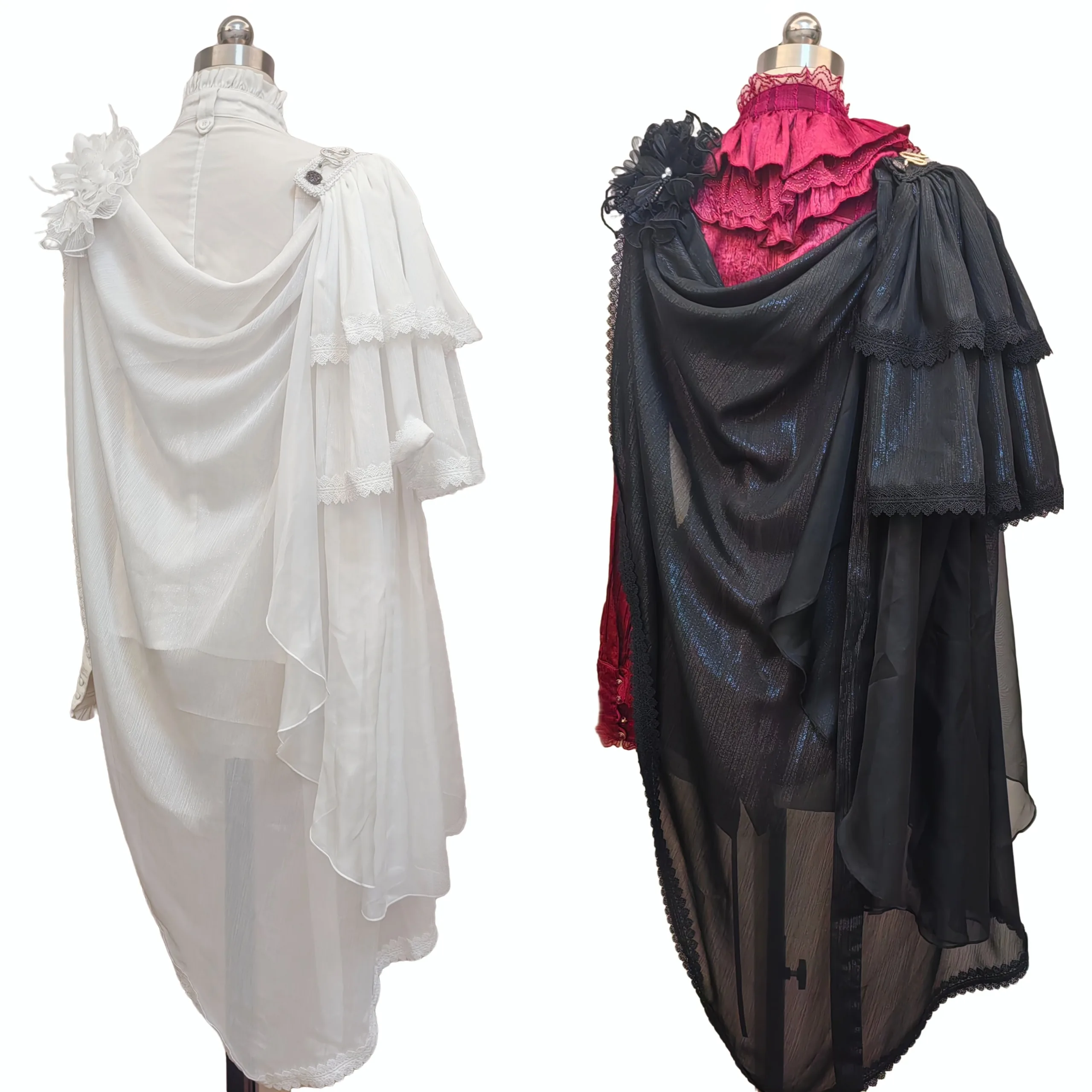 飞饼·Lolita拖尾披肩