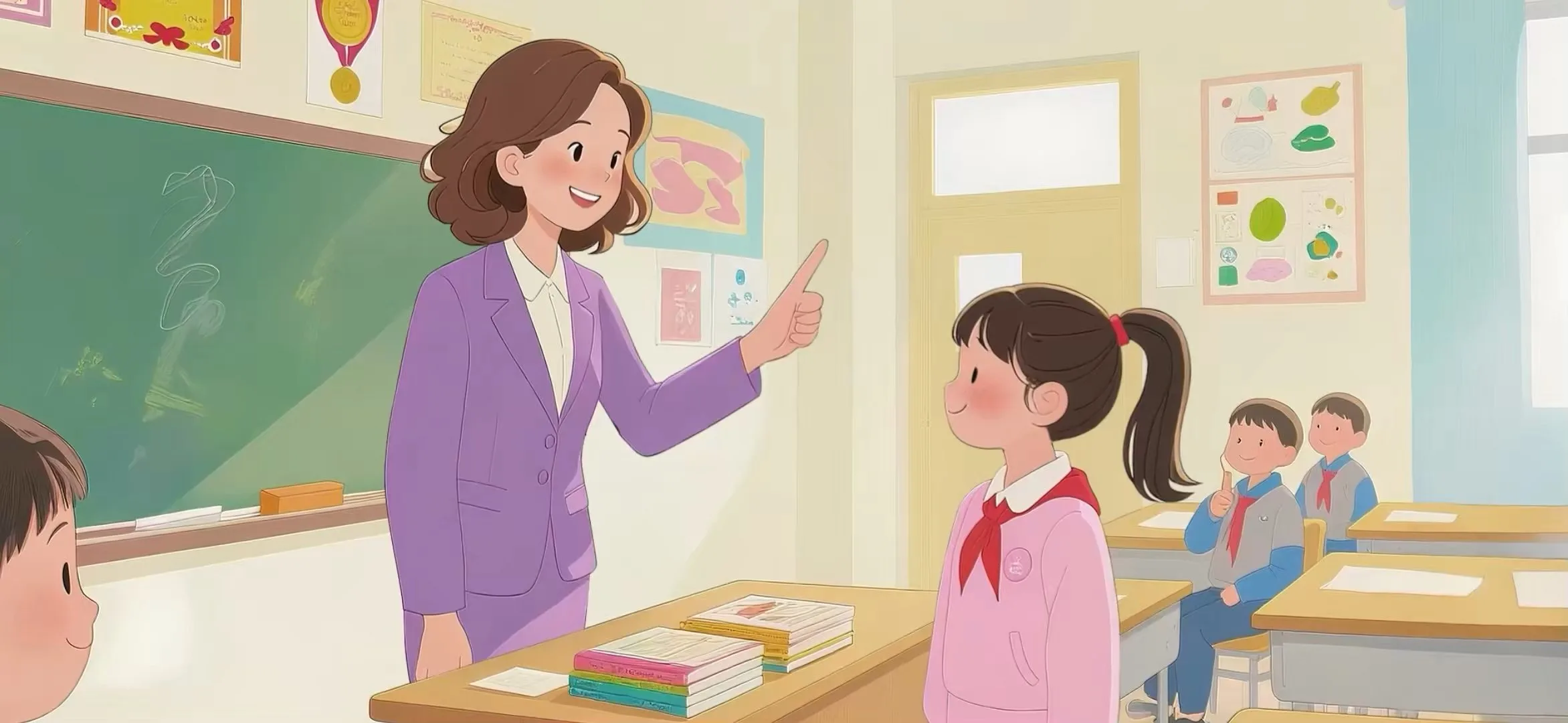 绘本动画 – 图书角